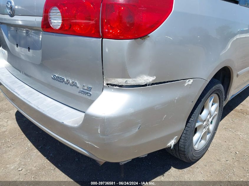 2006 Toyota Sienna Le VIN: 5TDBA23C46S054494 Lot: 39736581