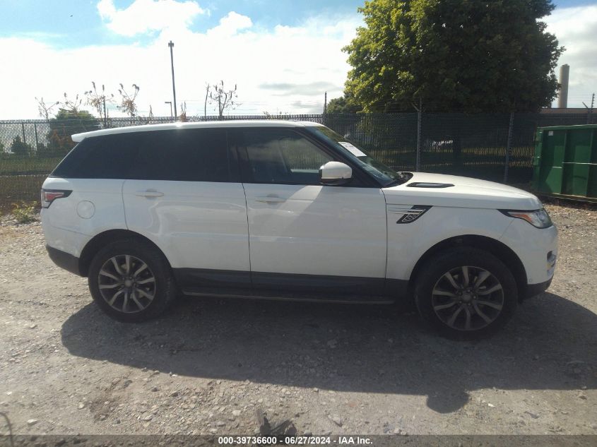 2015 Land Rover Range Rover Sport Sc VIN: SALWR2VF8FA539146 Lot: 39736600