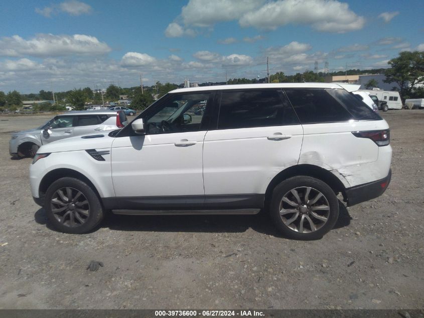 2015 Land Rover Range Rover Sport Sc VIN: SALWR2VF8FA539146 Lot: 39736600