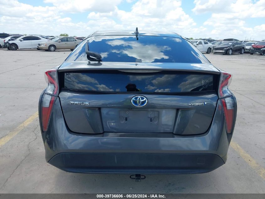 2016 Toyota Prius Four VIN: JTDKARFU2G3021350 Lot: 39736606