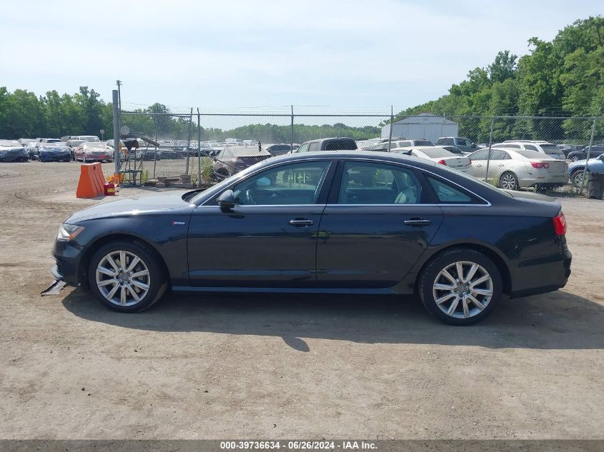 2015 Audi A6 3.0T Premium Plus VIN: WAUHGAFC6FN037939 Lot: 39736634