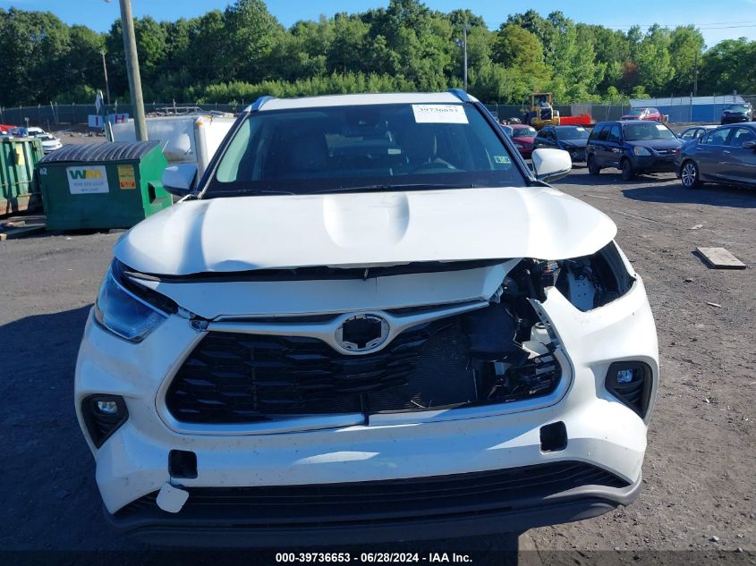 2021 Toyota Highlander Xle VIN: 5TDGZRBH4MS139319 Lot: 39736653