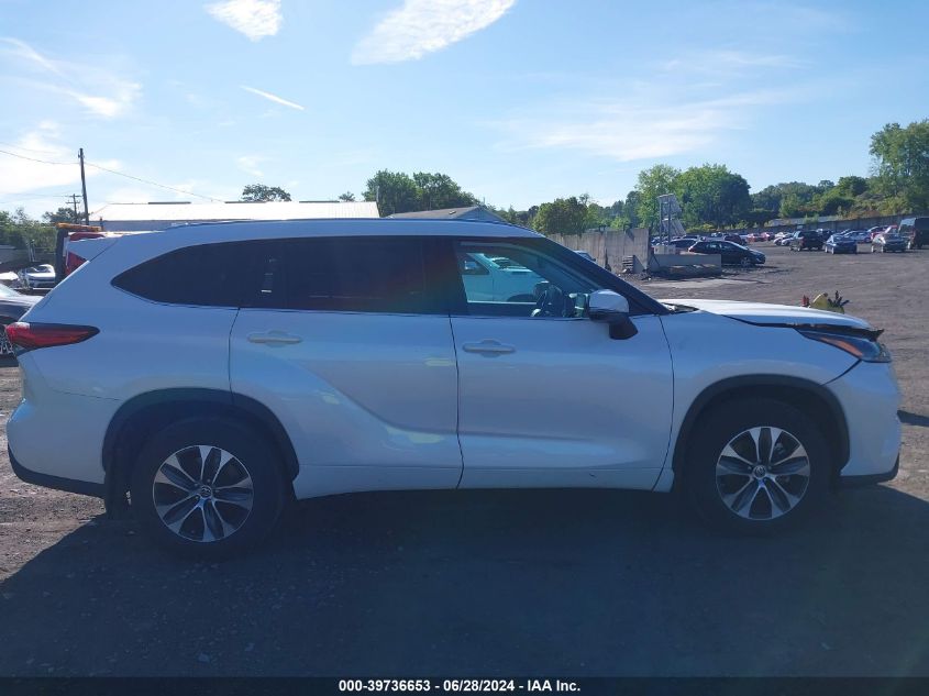 2021 Toyota Highlander Xle VIN: 5TDGZRBH4MS139319 Lot: 39736653