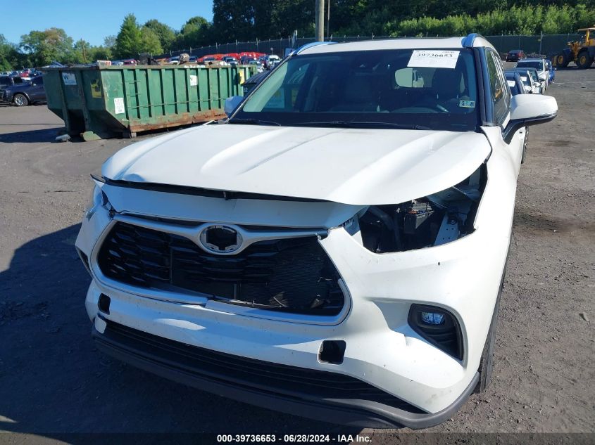 2021 Toyota Highlander Xle VIN: 5TDGZRBH4MS139319 Lot: 39736653