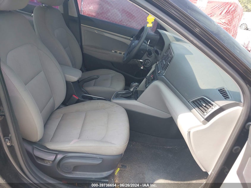 VIN KMHD74LF5HU156345 2017 HYUNDAI ELANTRA SE