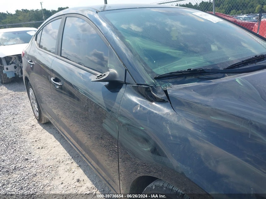 VIN KMHD74LF5HU156345 2017 HYUNDAI ELANTRA SE