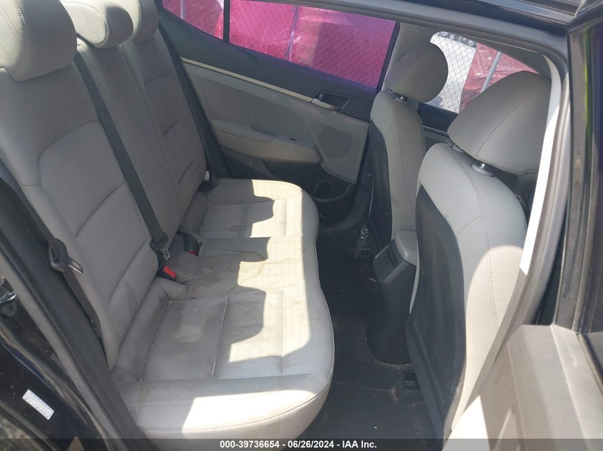 VIN KMHD74LF5HU156345 2017 HYUNDAI ELANTRA SE