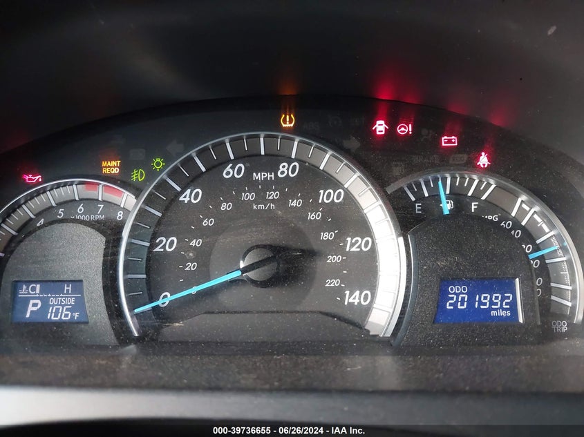 2012 Toyota Camry Se VIN: 4T1BF1FKXCU104901 Lot: 39736655