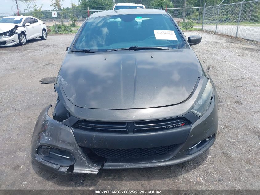 2015 Dodge Dart Sxt VIN: 1C3CDFBB1FD213676 Lot: 39736656