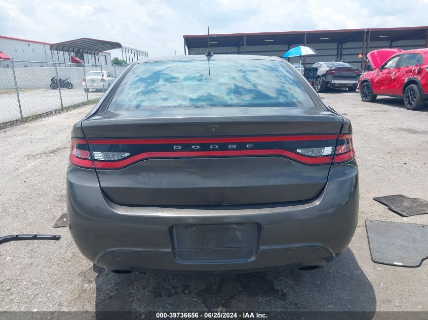 2015 Dodge Dart Sxt VIN: 1C3CDFBB1FD213676 Lot: 39736656