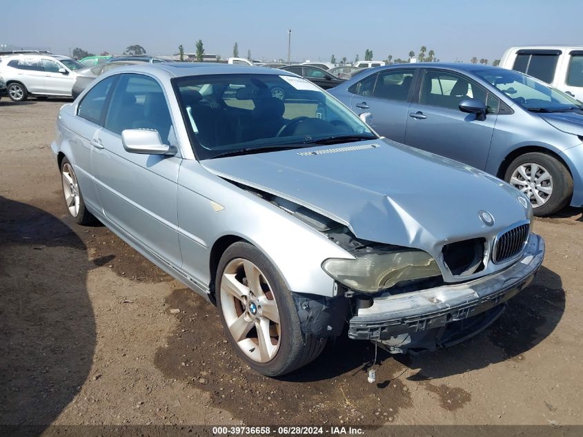 2004 BMW 325Ci Ci VIN: WBABD33414JY98005 Lot: 39736658