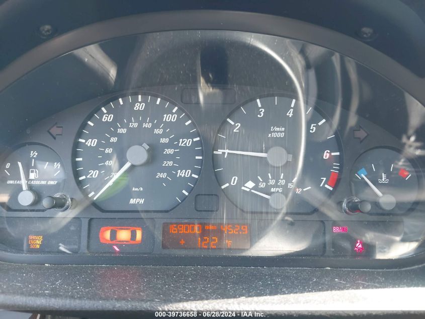 2004 BMW 325Ci Ci VIN: WBABD33414JY98005 Lot: 39736658