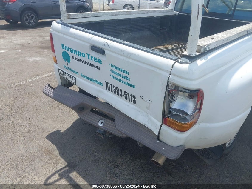 1997 Ford Ranger Splash/Xl/Xlt VIN: 1FTCR14U2VPB53631 Lot: 39736666