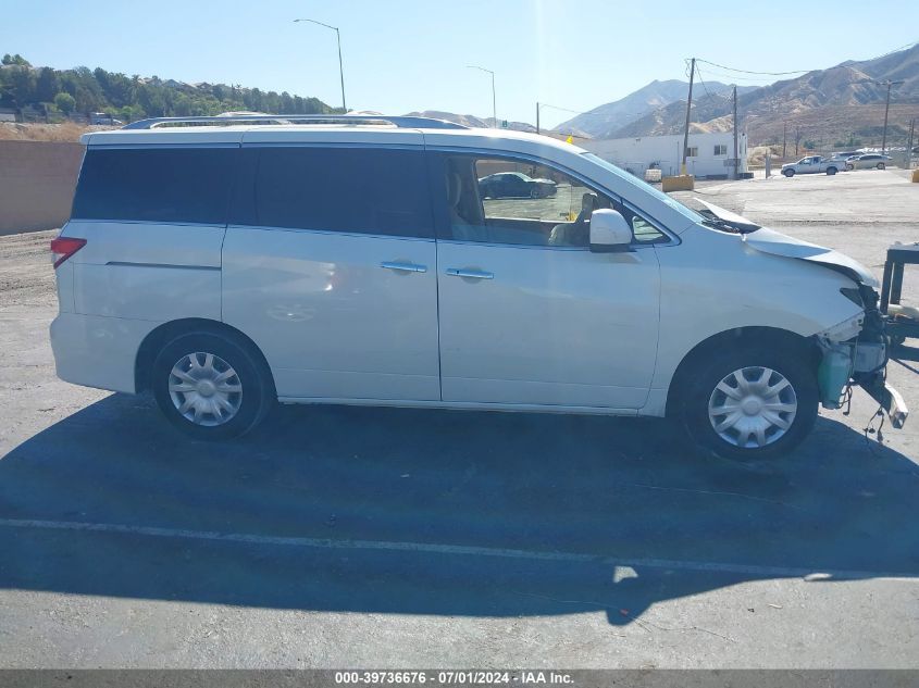 2014 Nissan Quest S VIN: JN8AE2KP1E9104239 Lot: 39736676