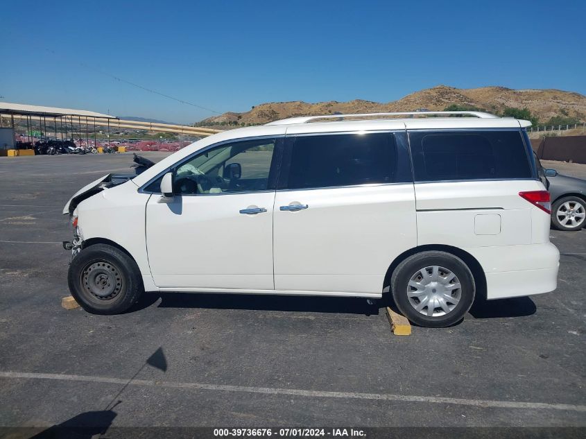 2014 Nissan Quest S VIN: JN8AE2KP1E9104239 Lot: 39736676