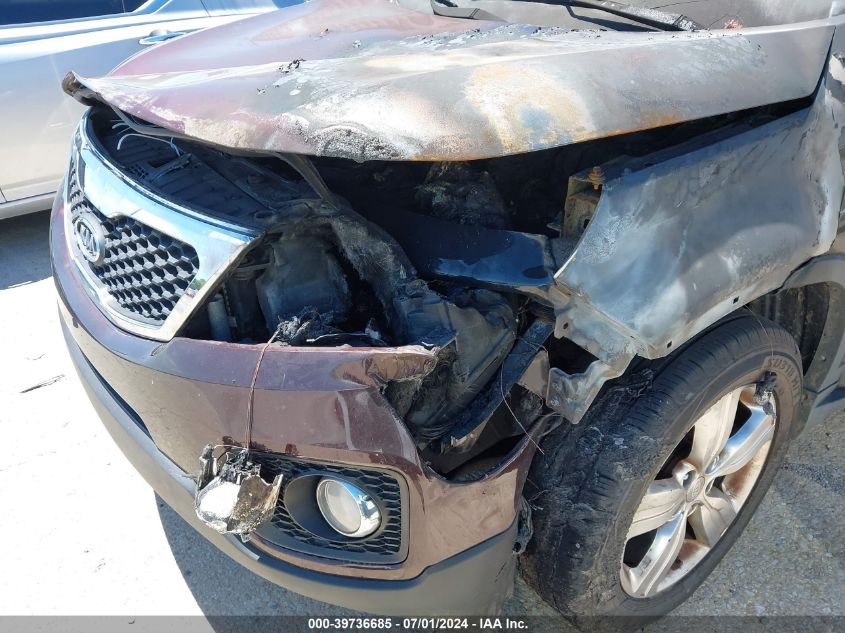 2012 Kia Sorento Ex VIN: 5XYKU4A63CG227687 Lot: 39736685