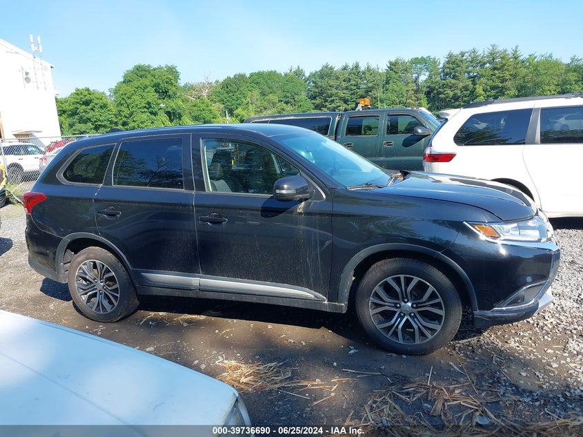 2018 Mitsubishi Outlander Se VIN: JA4AZ3A34JJ003347 Lot: 39736690