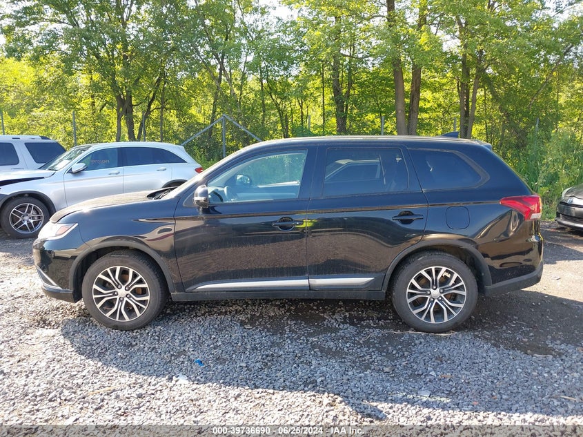 2018 Mitsubishi Outlander Se VIN: JA4AZ3A34JJ003347 Lot: 39736690