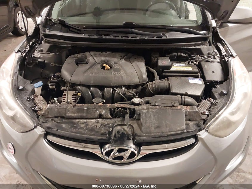 2013 Hyundai Elantra Gls/Limited VIN: KMHDH4AE3DU523969 Lot: 39736696