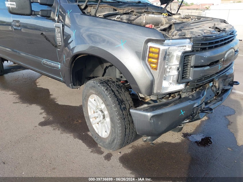 2018 Ford F-250 Super Duty VIN: 1FT7W2BT1JEC60475 Lot: 39736699
