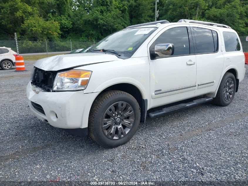 2015 Nissan Armada Platinum/Sl/Sv VIN: 5N1BA0NE7FN600175 Lot: 39736703