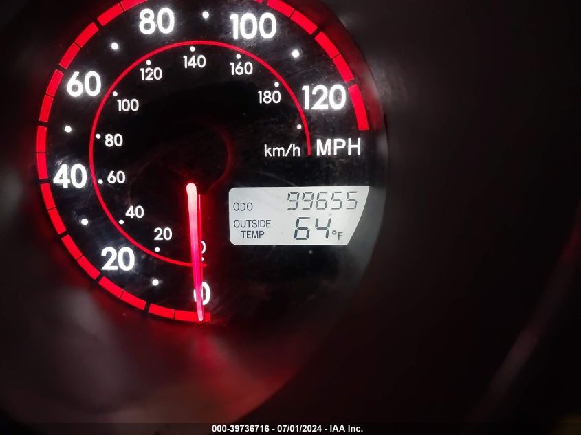 2007 Pontiac Vibe VIN: 5Y2SL65807Z426651 Lot: 39736716