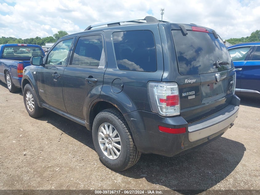 2008 Mercury Mariner Premier VIN: 4M2CU971X8KJ28244 Lot: 39736717