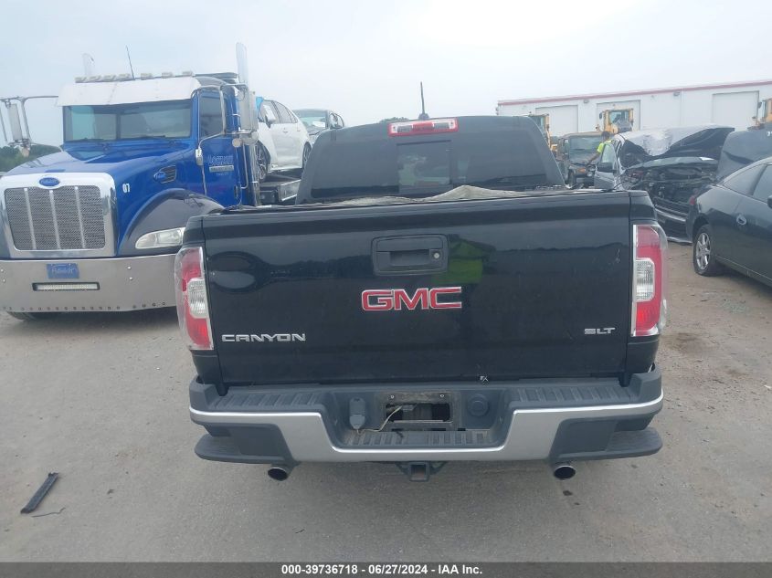 2016 GMC Canyon Slt VIN: 1GTG6DE34G1151600 Lot: 39736718