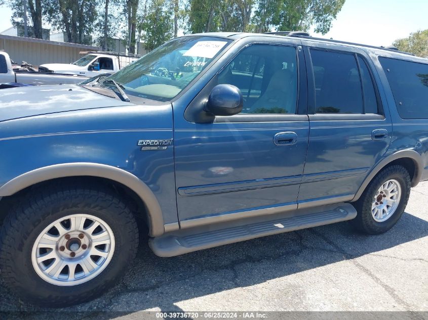 2000 Ford Expedition Eddie Bauer VIN: 1FMRU17LXYLB33453 Lot: 39736720