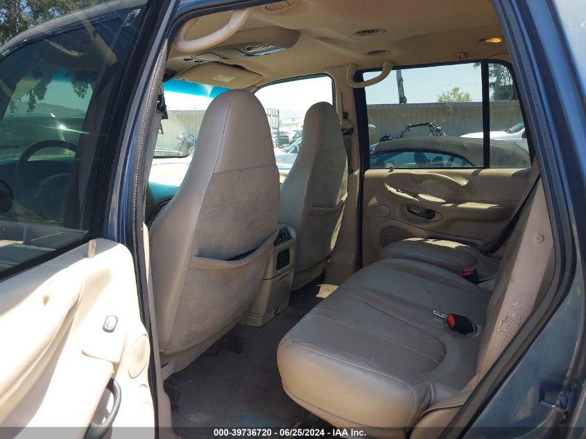 2000 Ford Expedition Eddie Bauer VIN: 1FMRU17LXYLB33453 Lot: 39736720