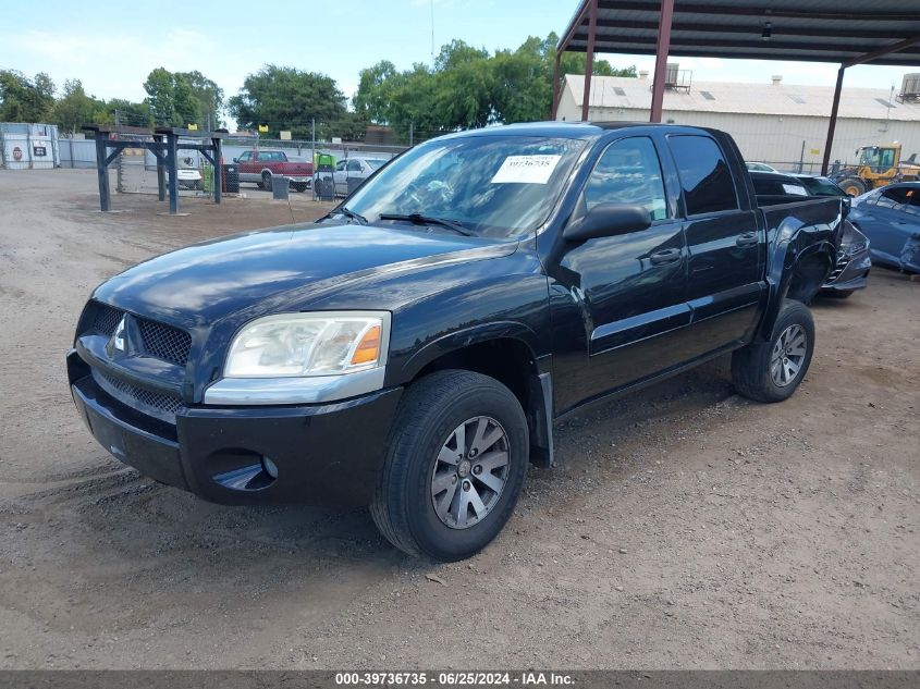 2007 Mitsubishi Raider Ls VIN: 1Z7HC28K67S109707 Lot: 39736735