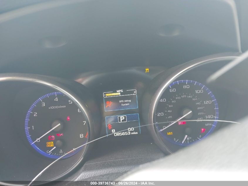 2015 Subaru Legacy 2.5I Premium VIN: 4S3BNAD60F3005091 Lot: 39736743