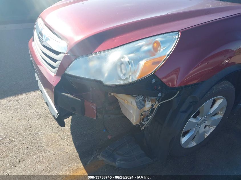 2012 Subaru Outback 2.5I VIN: 4S4BRBAC6C3300689 Lot: 39736745