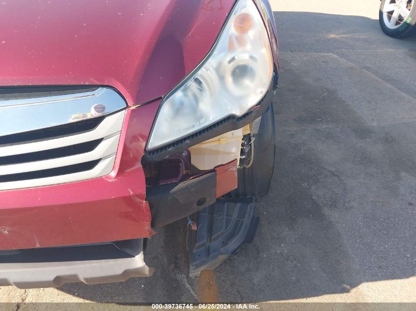 2012 Subaru Outback 2.5I VIN: 4S4BRBAC6C3300689 Lot: 39736745