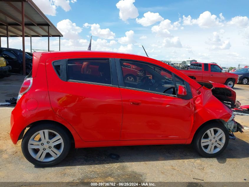 2014 Chevrolet Spark Ls Auto VIN: KL8CB6S9XEC569328 Lot: 39736762