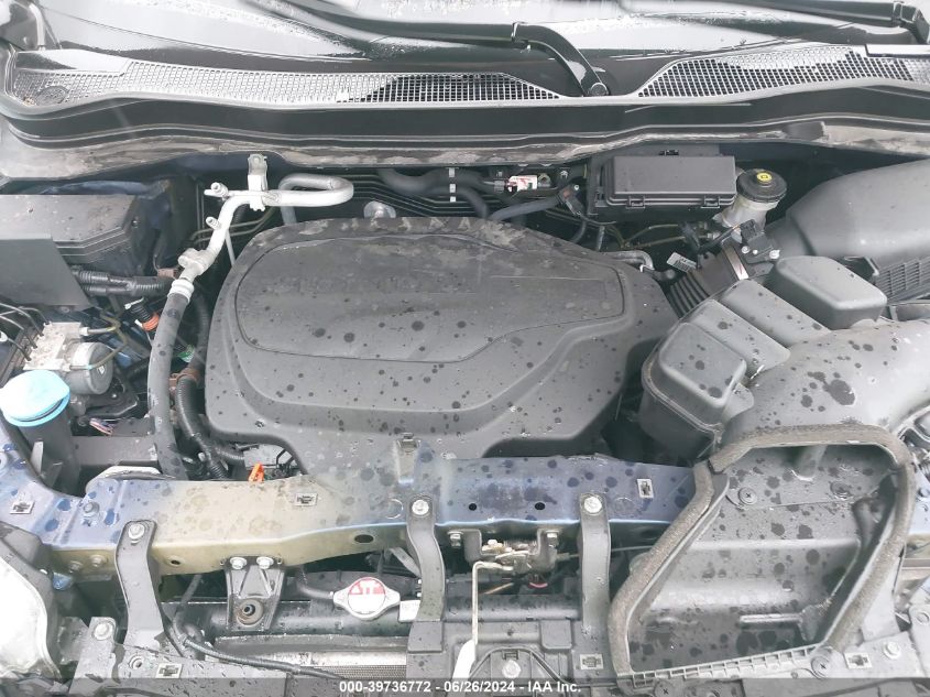 2022 Honda Pilot Awd Ex-L VIN: 5FNYF6H54NB035413 Lot: 39736772