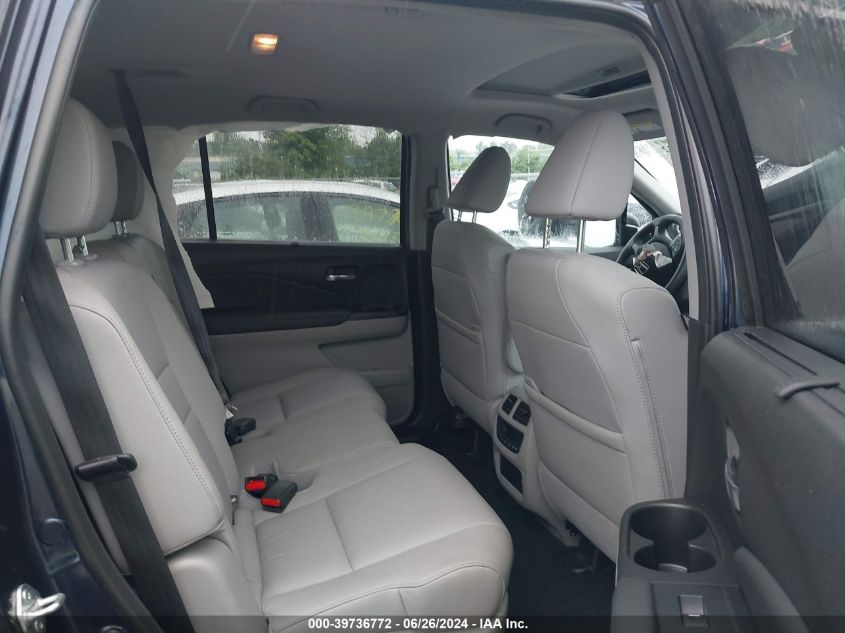 2022 Honda Pilot Awd Ex-L VIN: 5FNYF6H54NB035413 Lot: 39736772