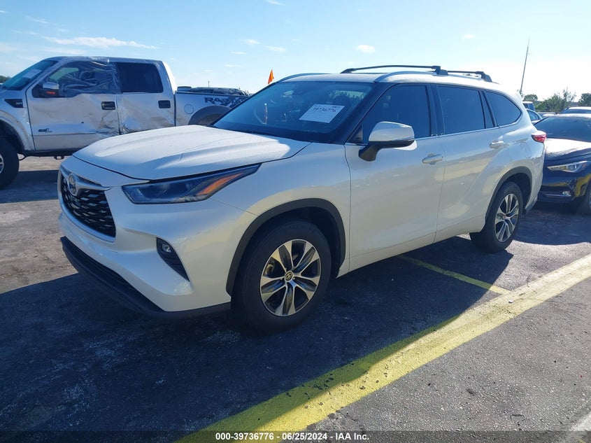 2021 Toyota Highlander Hybrid Xle VIN: 5TDGARAH3MS507014 Lot: 39736776