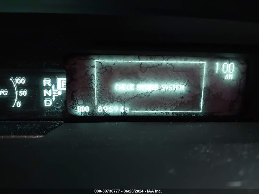 2010 Toyota Prius VIN: JTDKN3DU2A0042101 Lot: 39736777