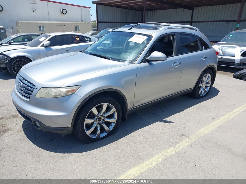 2004 Infiniti Fx35 VIN: JNRAS08W34X210676 Lot: 39736811