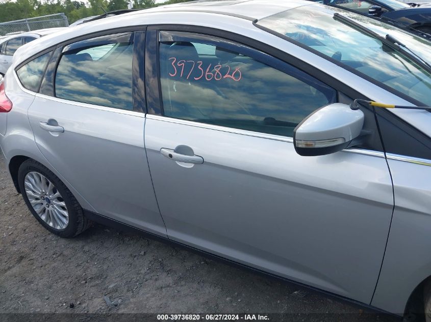 2012 Ford Focus Titanium VIN: 1FAHP3N20CL188943 Lot: 39736820