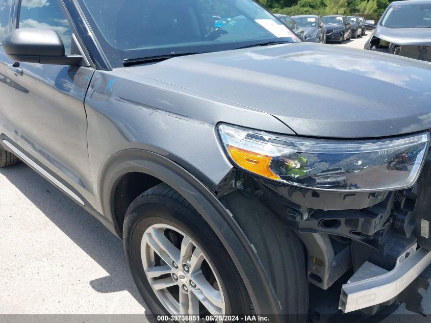 2023 Ford Explorer Xlt VIN: 1FMSK7DH5PGA58629 Lot: 39736851