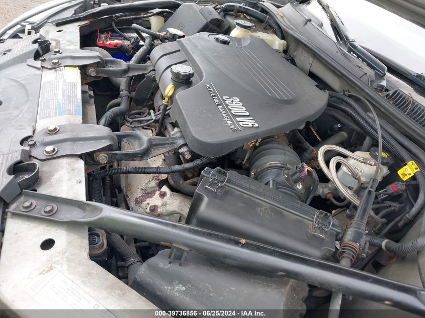 2007 Chevrolet Impala Ltz VIN: 2G1WU58R179222909 Lot: 39736856