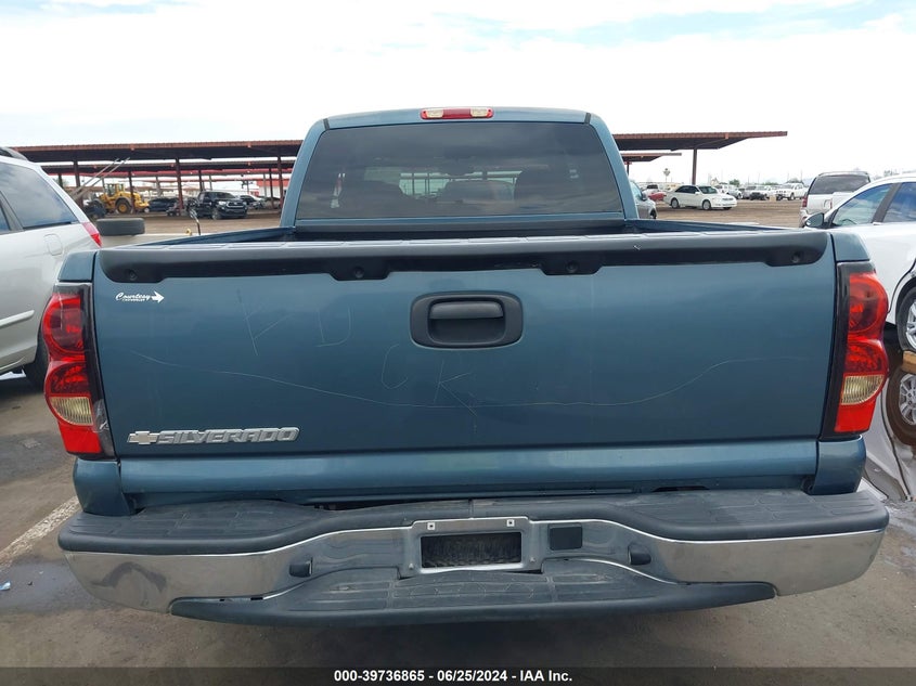 2006 Chevrolet Silverado 1500 Lt1 VIN: 1GCEC19V96Z226530 Lot: 39736865