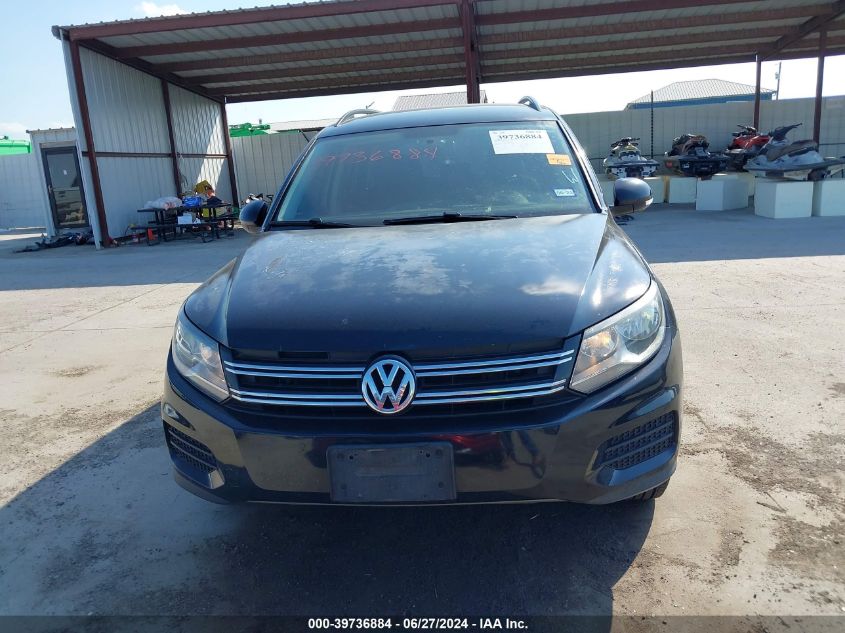 2015 VOLKSWAGEN TIGUAN S - WVGAV7AX7FW615687