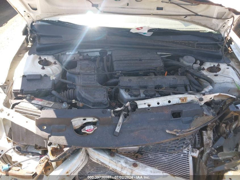 2004 Honda Civic Lx VIN: 1HGEM21594L068917 Lot: 39736887