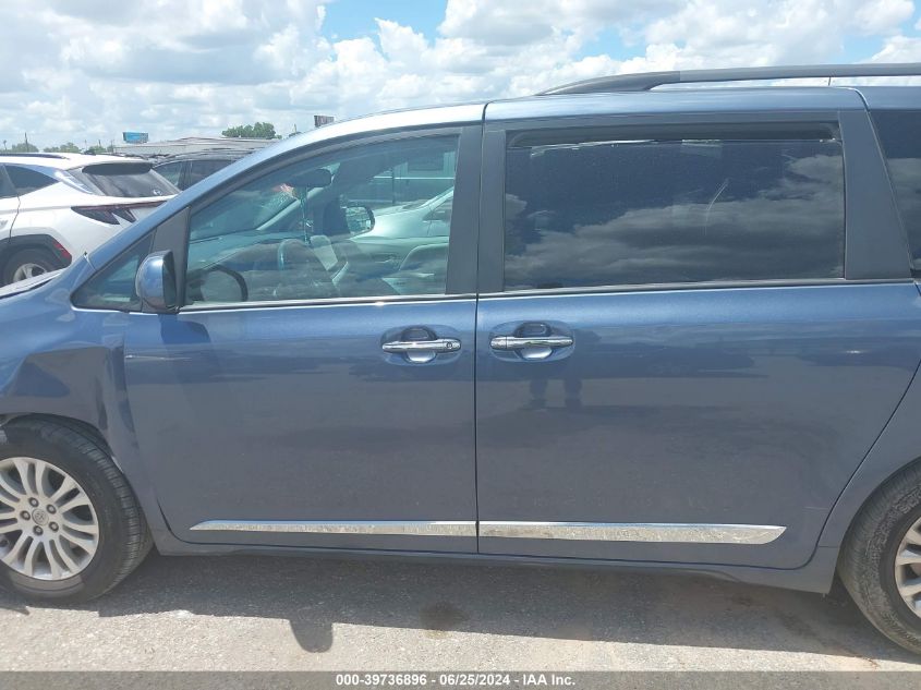 2016 Toyota Sienna Xle 8 Passenger VIN: 5TDYK3DC0GS720540 Lot: 39736896