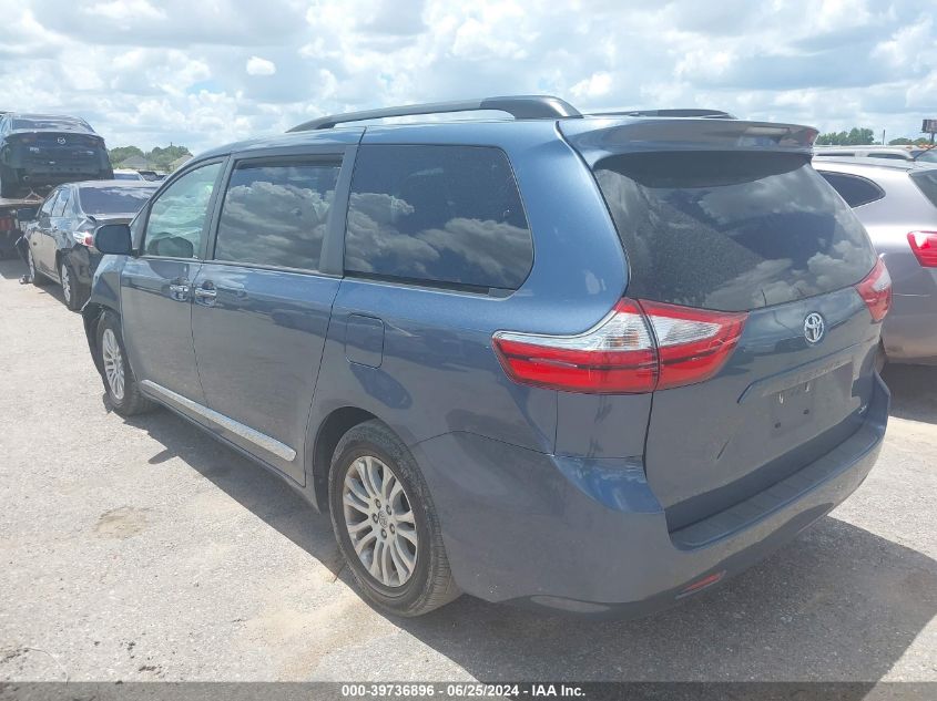 2016 Toyota Sienna Xle 8 Passenger VIN: 5TDYK3DC0GS720540 Lot: 39736896