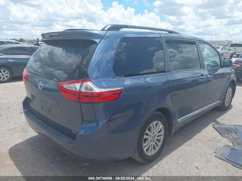 2016 Toyota Sienna Xle 8 Passenger VIN: 5TDYK3DC0GS720540 Lot: 39736896