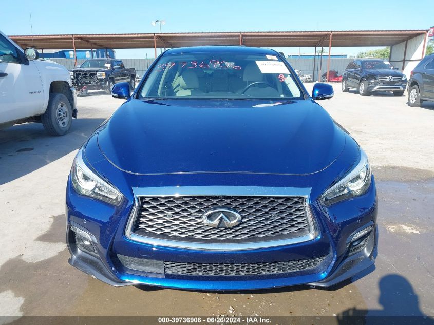 2019 Infiniti Q50 3.0T Sport VIN: JN1EV7AP7KM542836 Lot: 39736906